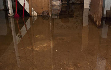 Basement Flood Cleanup After Heavy Rains - The Waterproof Group