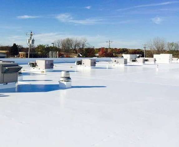 Roof Restoration with Met-A-Guard