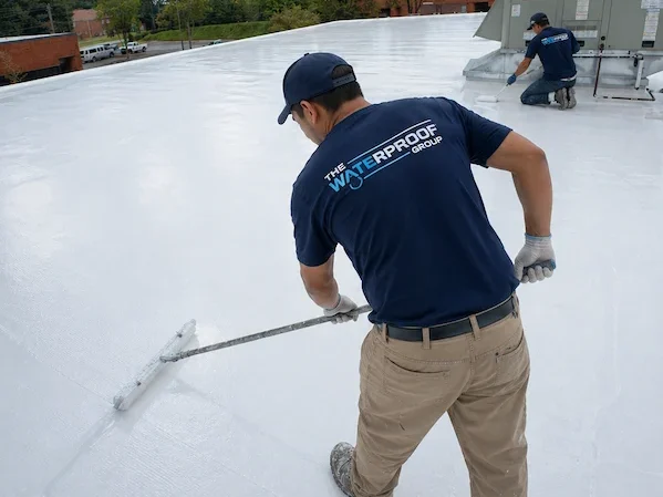 Commercial roof restoration, Marietta, Georgia 